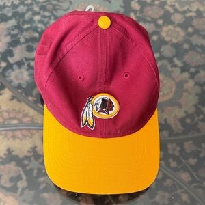 NFL Burgundy and Gold Washington Redskins Logo Baseball Cap